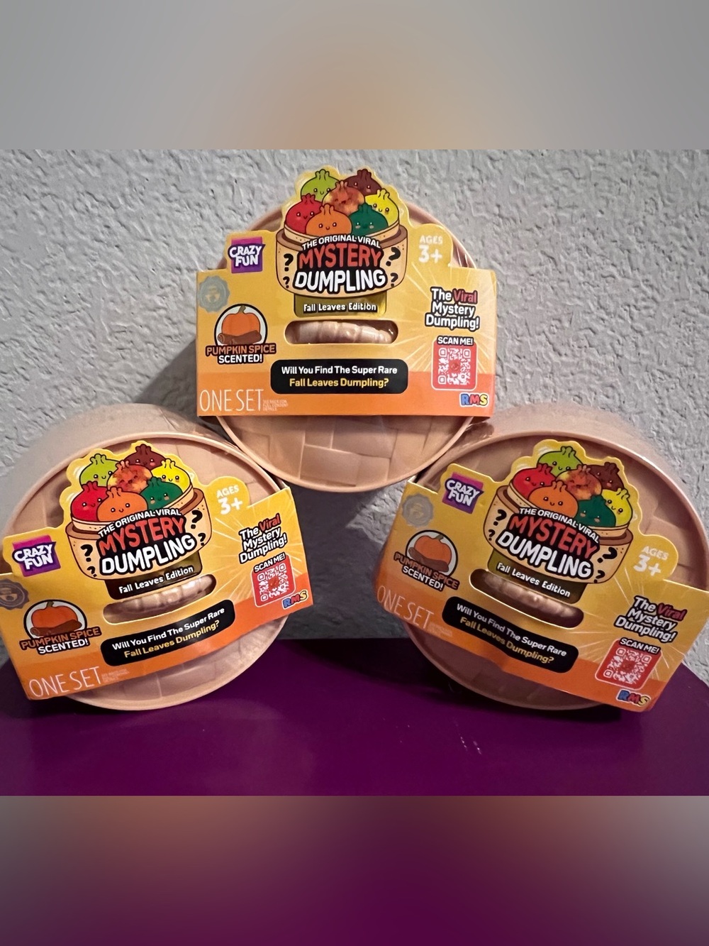 3 Pack Authentic RMS Fall Leaves Edition - Pumpkin Spice Scented 🍁🎃🍁🎃